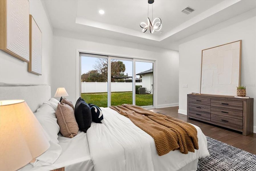 Furnished interior view inside a new home in , Orlando (Image 29).