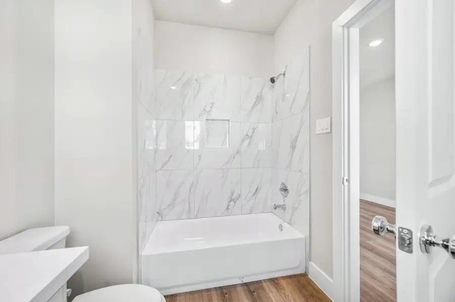 Furnished interior view inside a new home in Metro Village, Houston (Image 11). Furnished interior view inside a new home in Metro Village, Houston (Image 11).