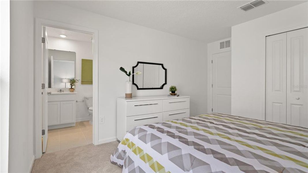 Furnished interior view inside a new home in , Eustis (Image 16).
