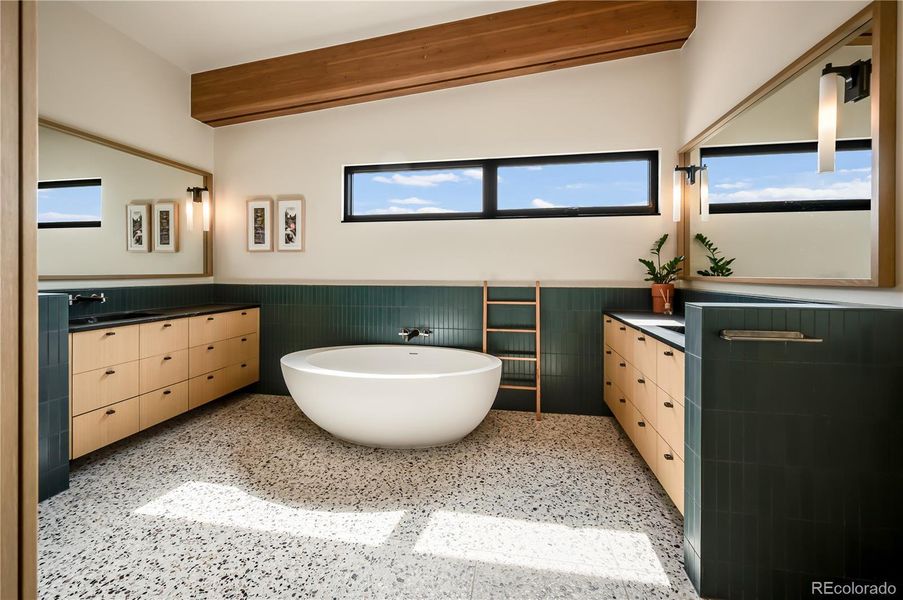 Furnished interior view inside a new home in , Parker (Image 17).