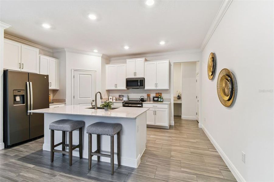 Furnished interior view inside a new home in , Land O' Lakes (Image 26).