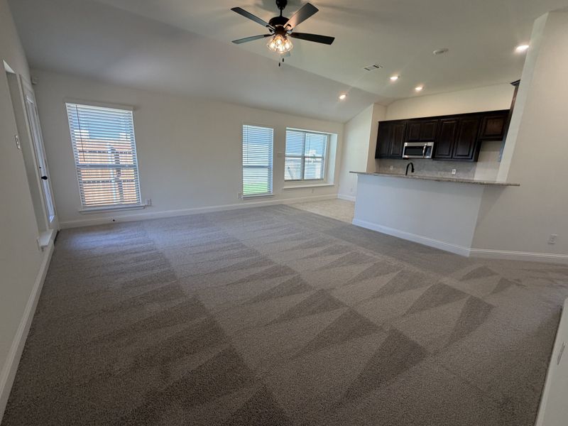 Spacious, unfurnished interior of a new home in Craftsman's Corner, Cleburne (Image 16). Spacious, unfurnished interior of a new home in Craftsman's Corner, Cleburne (Image 16).