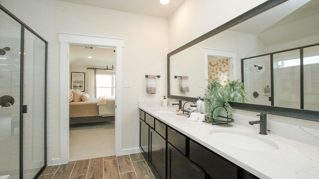 Furnished interior view inside a new home in Colony at Pinehurst, Pinehurst (Image 14).