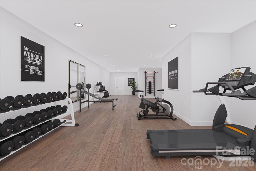 Staged Gym & Wellness