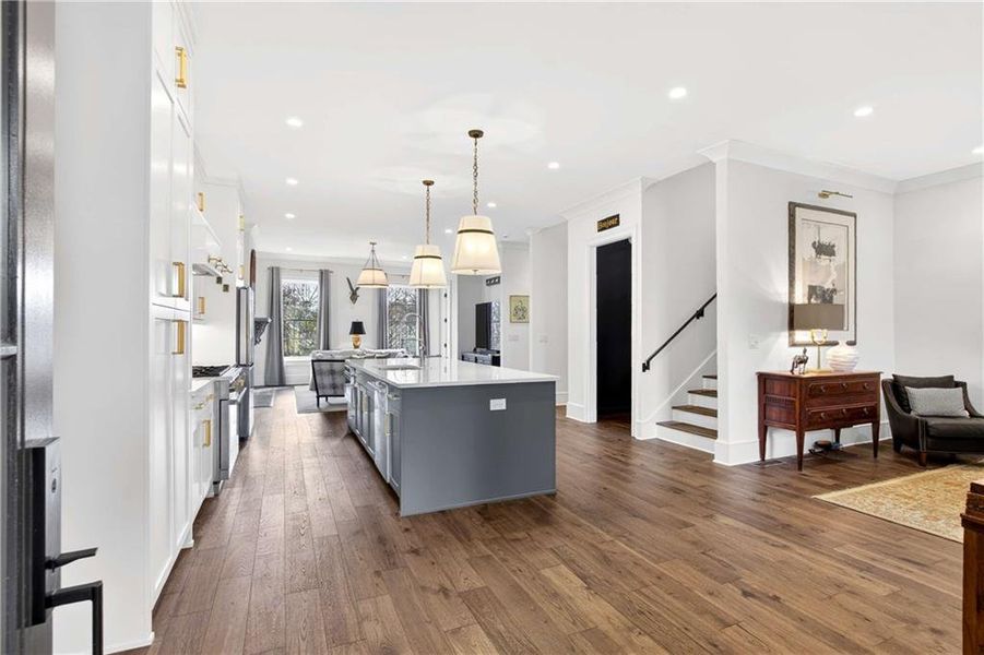 Furnished interior view inside a new home in , Roswell (Image 3).