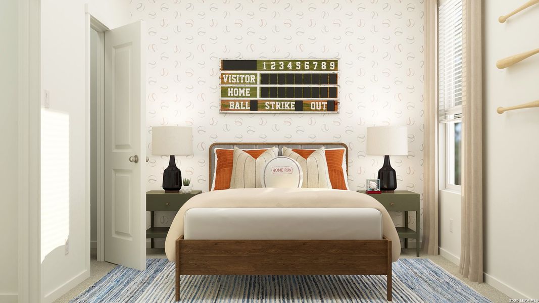 Furnished interior view inside a new home in , Pleasanton (Image 33).