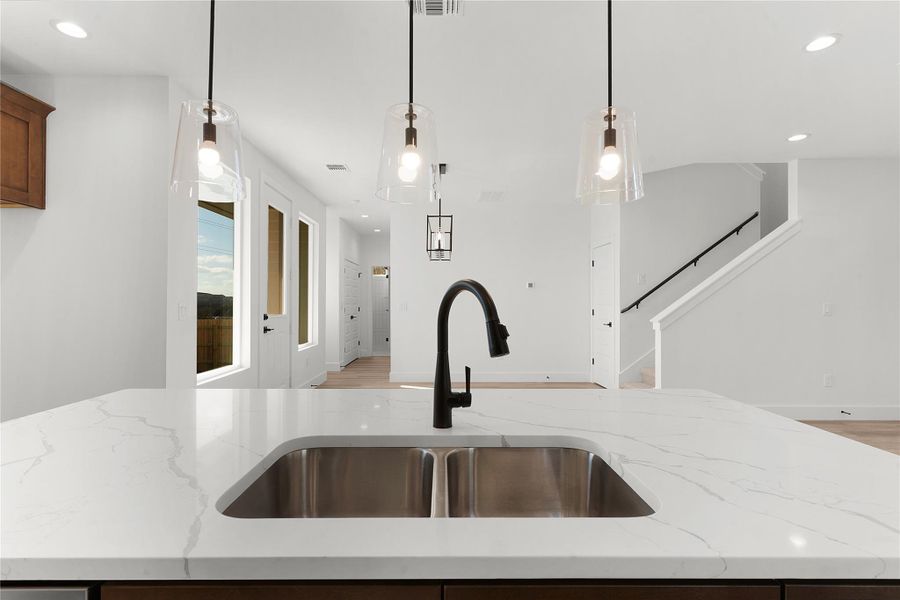 Close-up of interior finishes inside a home in , Burnet (Image 11).