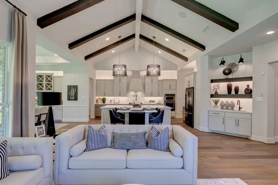 Representative furnished interior of a home built from the The Lindy by Westin Homes in Flora, Hutto (Image 4).