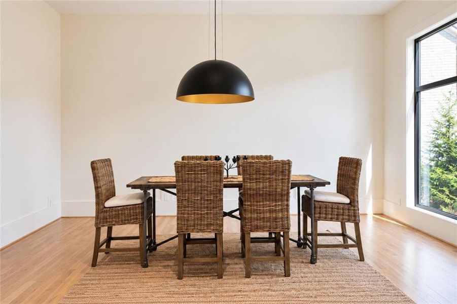Furnished interior view inside a new home in , Milton (Image 73).