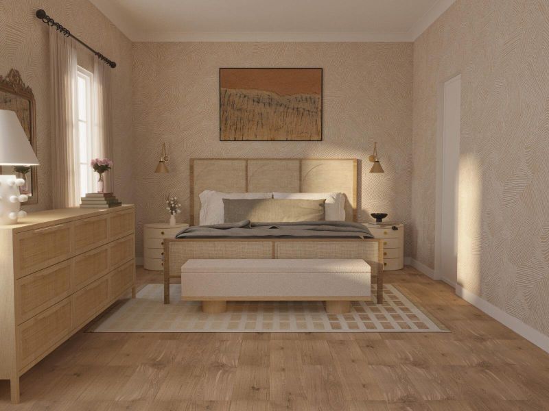 Furnished interior view inside a new home in , Mount Pleasant (Image 13).