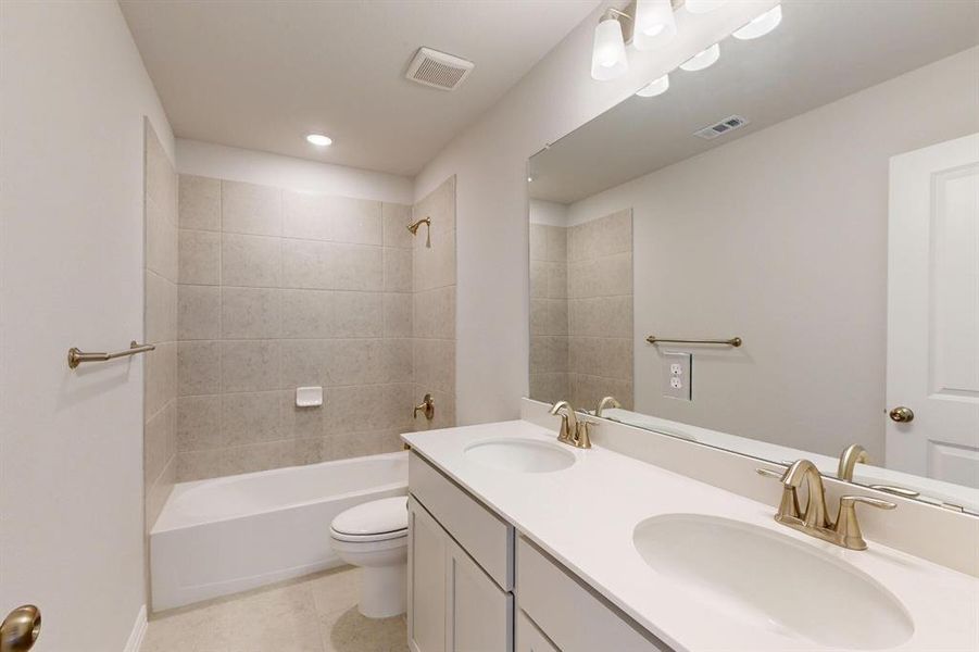 Furnished interior view inside a new home in Lilybrooke at Legacy Hills, Celina (Image 6).