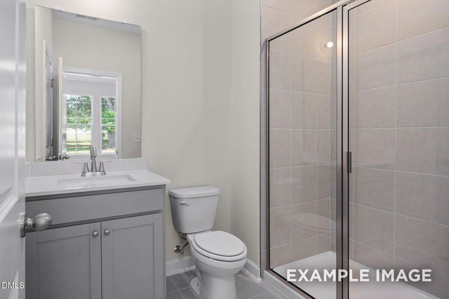 Furnished interior view inside a new home in Forestville Yard Townhomes, Knightdale (Image 5).