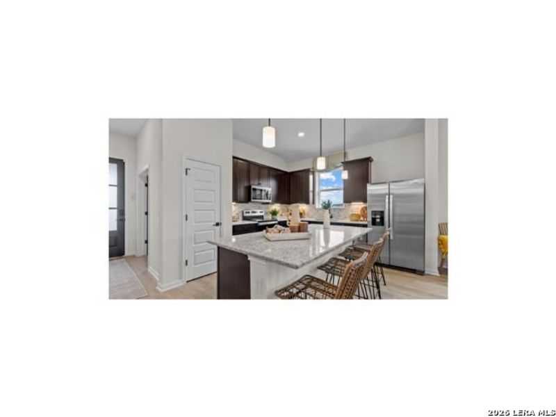 Furnished interior view inside a new home in Morgan Meadows, San Antonio (Image 10).