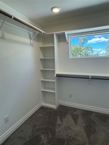 huge walk in closet primary bedroom 2nd floor