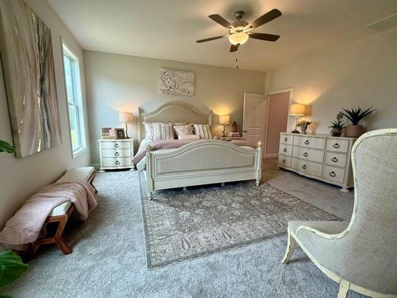 Furnished interior view inside a new home in , Hiram (Image 10).