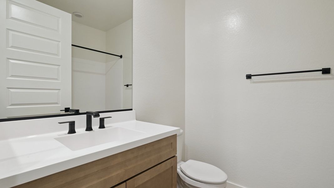 Furnished interior view inside a new home in The Ridge at Stone Butte, Phoenix (Image 14).