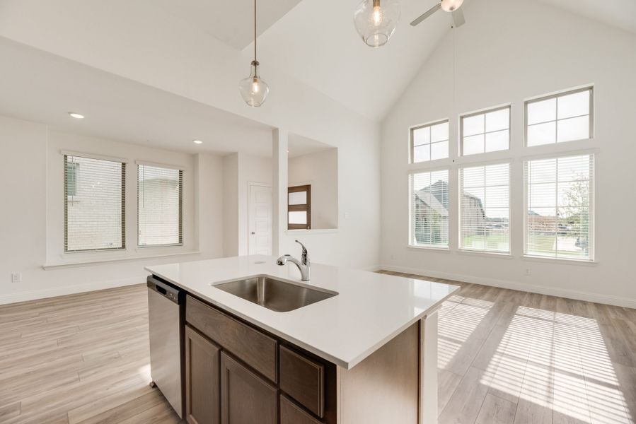 Representative furnished interior of a home built from the Mulberry by Pacesetter Homes in Elevon, Lavon (Image 7). Representative furnished interior of a home built from the Mulberry by Pacesetter Homes in Elevon, Lavon (Image 7).