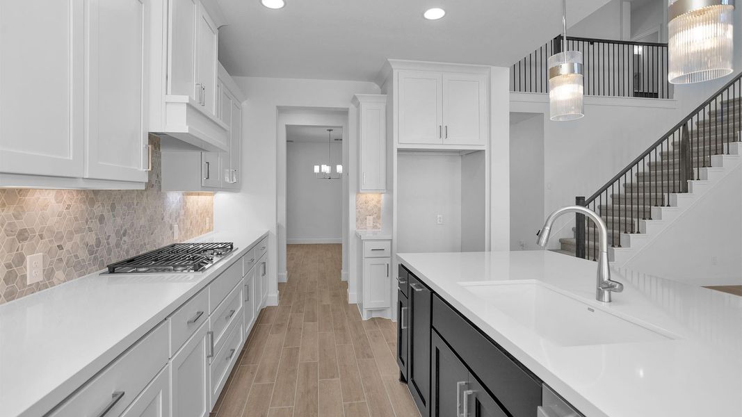 Furnished interior view inside a new home in Grange, Katy (Image 5).