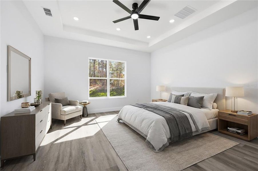 Furnished interior view inside a new home in , Wildwood (Image 12).