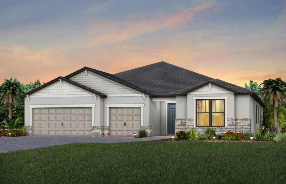 Exterior C2 with optional stone Exterior C2 with optional stone