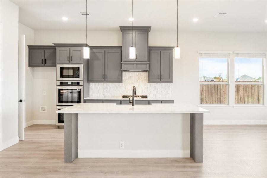Furnished interior view inside a new home in The Oaks, Red Oak (Image 8).