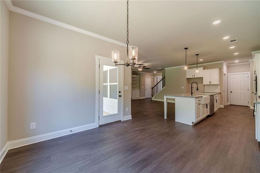 Spacious, unfurnished interior of a new home in , Covington (Image 32). Spacious, unfurnished interior of a new home in , Covington (Image 32).