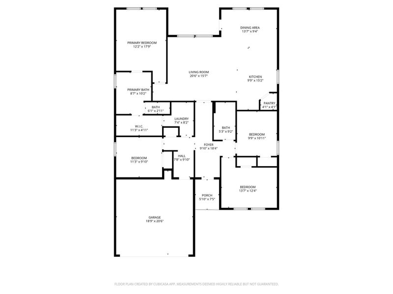 2D floor plan layout of this home in , Snook, TX (Image 7).