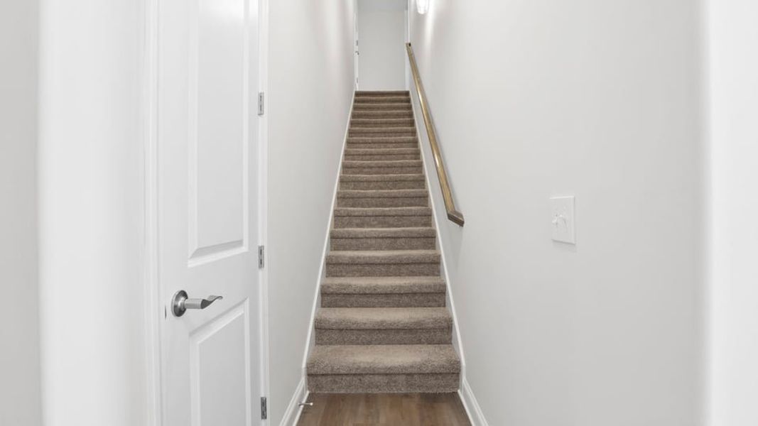 Representative unfurnished interior of a home built from the Pennington by D.R. Horton in Shadowood, Seneca (Image 24).