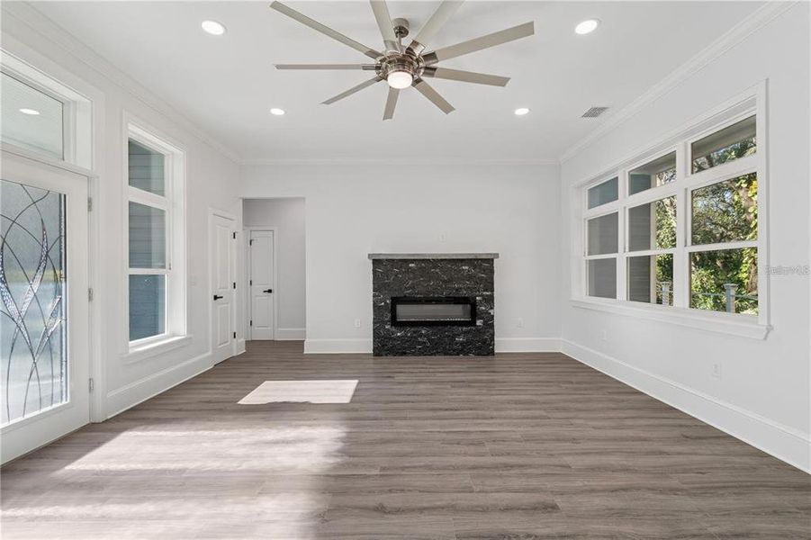 Spacious, unfurnished interior of a new home in , Palm Coast (Image 29). Spacious, unfurnished interior of a new home in , Palm Coast (Image 29).