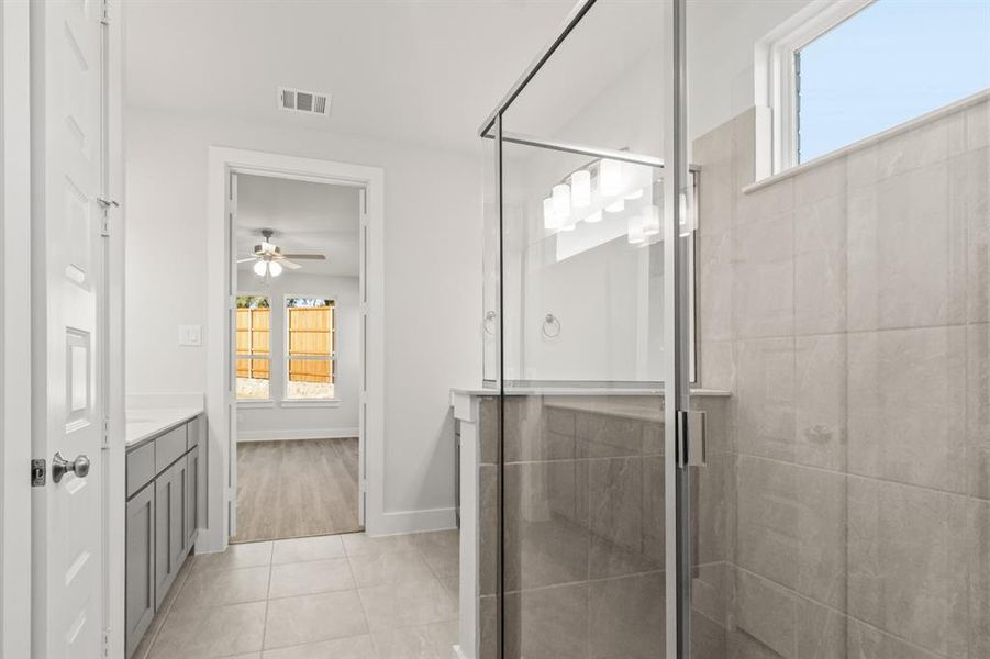 Furnished interior view inside a new home in , Garland (Image 5).