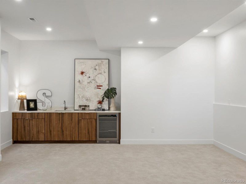 Furnished interior view inside a new home in , Denver (Image 13).
