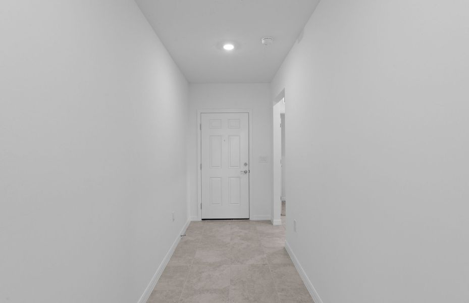 Inviting foyer Inviting foyer