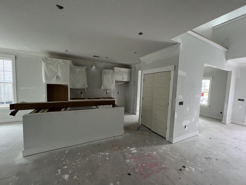 In-progress construction of a new home in Lochton, Summerville, SC (Image 20).