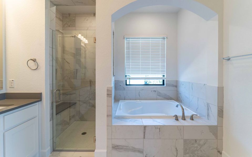 Furnished interior view inside a new home in Preserve at Lakeway, Lakeway (Image 11).