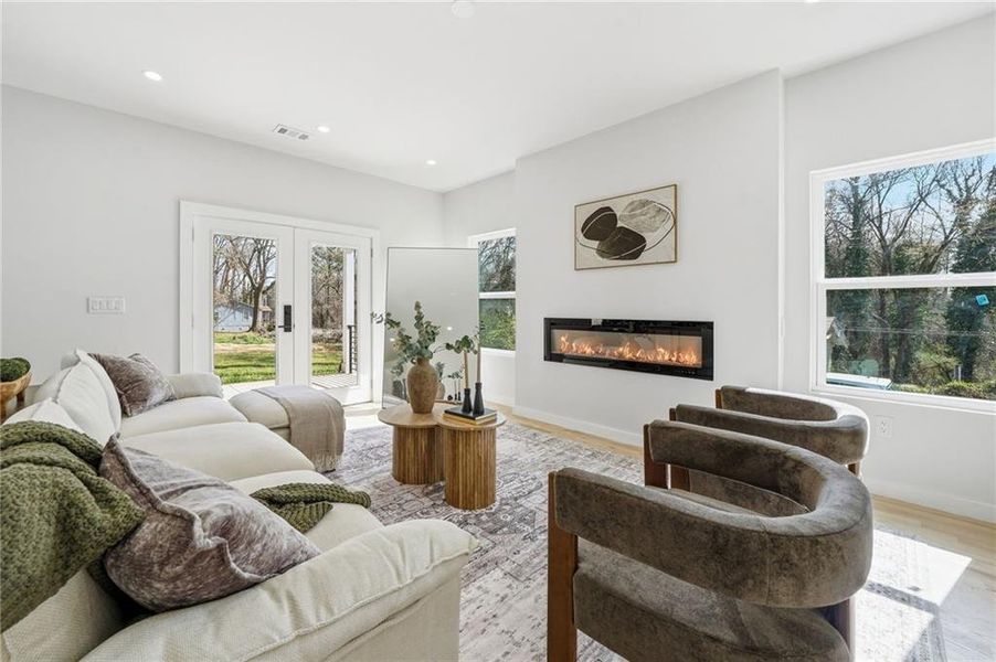 Furnished interior view inside a new home in , Scottdale (Image 12).