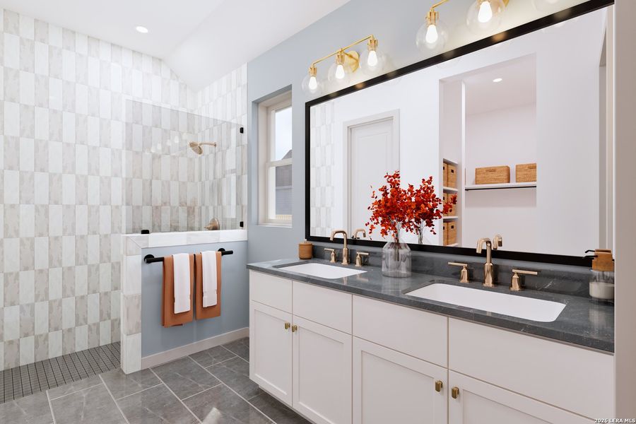 Furnished interior view inside a new home in Meyer Ranch – Select Reserve Series, New Braunfels (Image 12).