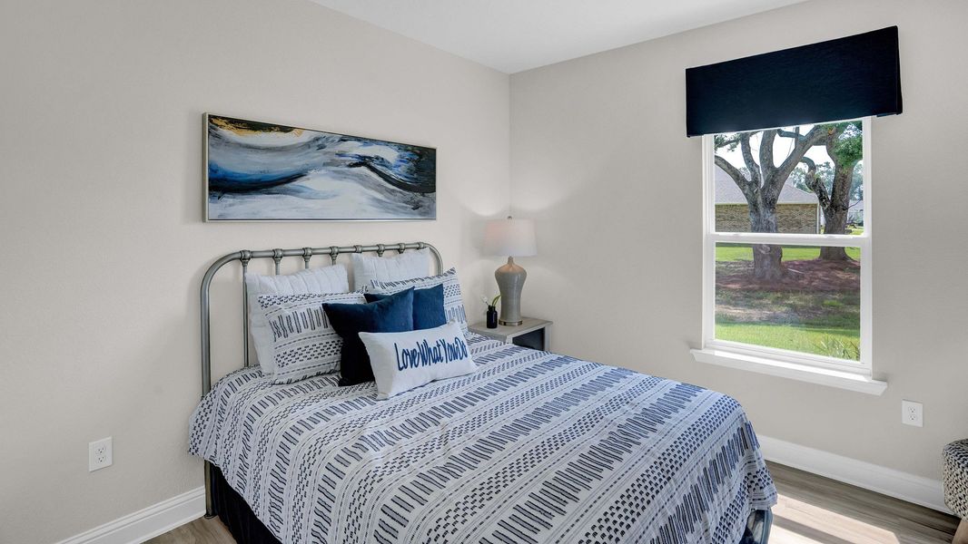 Representative furnished interior of a home built from the Jasmine by D.R. Horton in Palm Ridge, Guyton (Image 37). Representative furnished interior of a home built from the Jasmine by D.R. Horton in Palm Ridge, Guyton (Image 37).