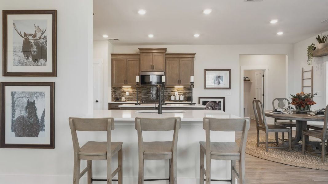 Kitchen of The Sutherland Design by DRB Homes