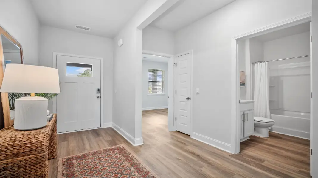 Spacious, unfurnished interior of a new home in The Retreat at East Argent, Ridgeland (Image 18).