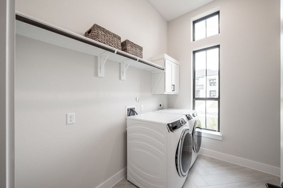 Representative furnished interior of a home built from the Carignan by Tri Pointe Homes in Legacy Grove, Montgomery (Image 13).