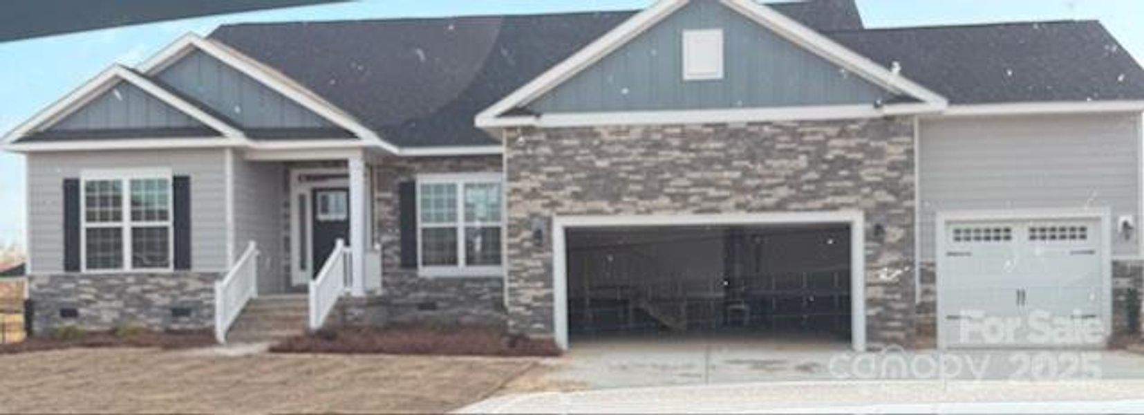 Front exterior of a new home in Swann Hills, Statesville, NC, highlighting curb appeal (Image 1).