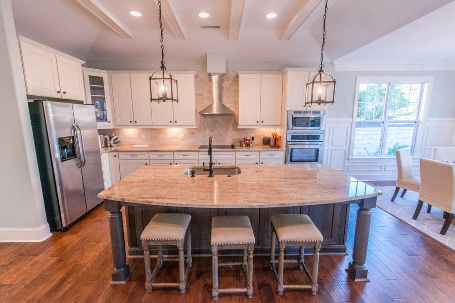 Representative furnished interior of a home built from the Claremont by Bill Clark Homes in The Sanctuary at Sunset Beach, Sunset Beach (Image 37). Representative furnished interior of a home built from the Claremont by Bill Clark Homes in The Sanctuary at Sunset Beach, Sunset Beach (Image 37).