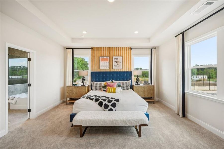 Furnished interior view inside a new home in Bennett Farm, Loganville (Image 19). Furnished interior view inside a new home in Bennett Farm, Loganville (Image 19).