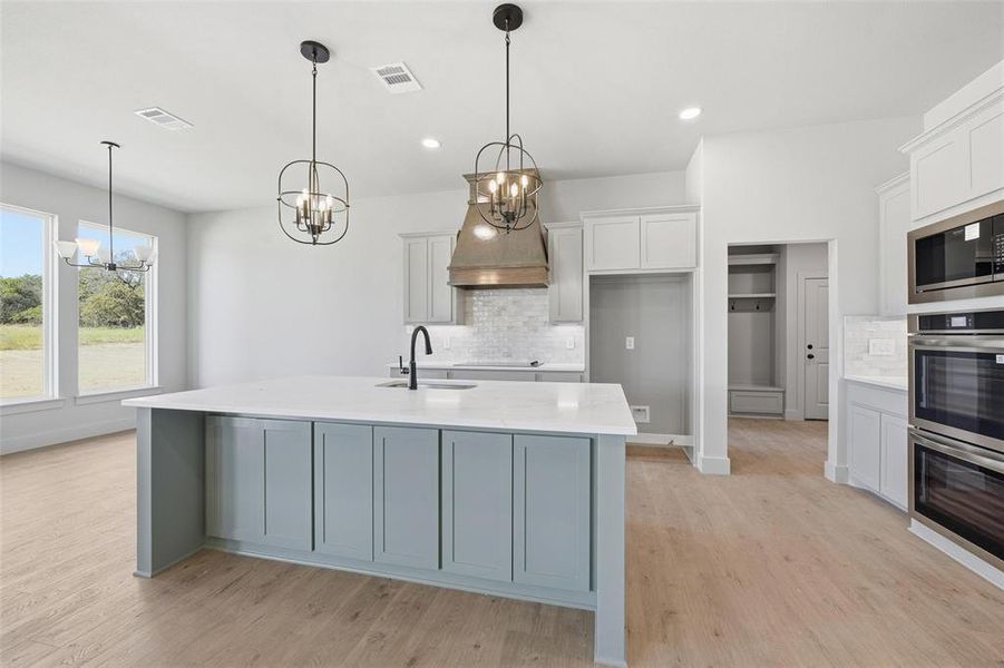 Furnished interior view inside a new home in , Poolville (Image 13).