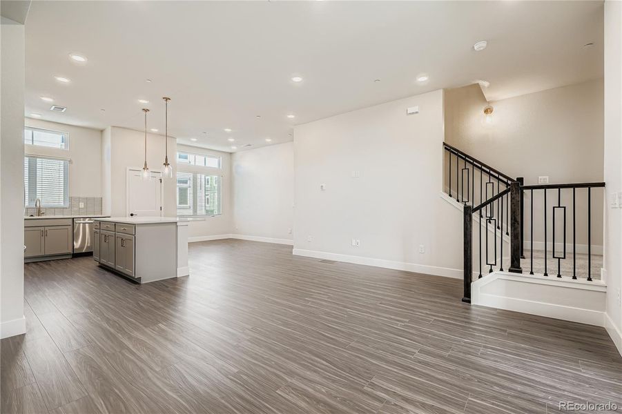 Upgraded LVP throughout main floor