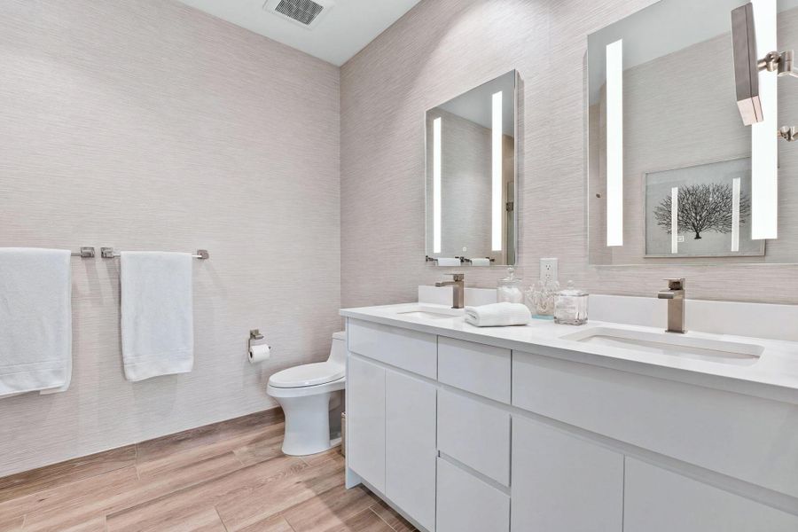 Furnished interior view inside a new home in , Stuart (Image 17).