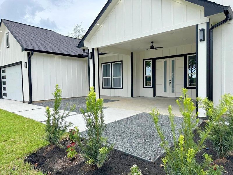 Exterior details and patio area of a home in , Plantersville (Image 19). Exterior details and patio area of a home in , Plantersville (Image 19).