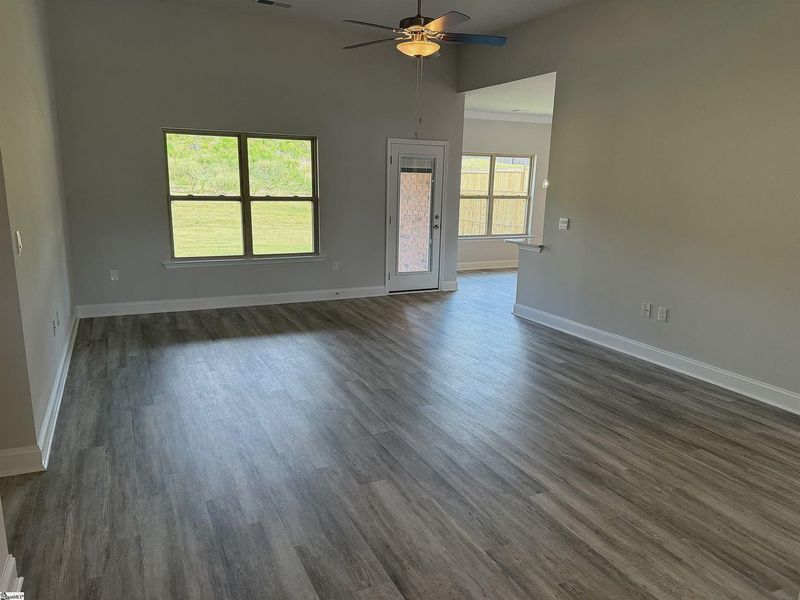 Spacious, unfurnished interior of a new home in Bracken Woods, Piedmont (Image 11). Spacious, unfurnished interior of a new home in Bracken Woods, Piedmont (Image 11).