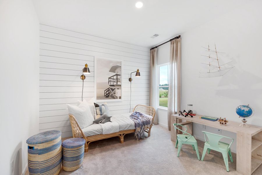 Furnished interior view inside a new home in Sweetgrass at Summers Corner: Coastal Collection, Summerville (Image 4).