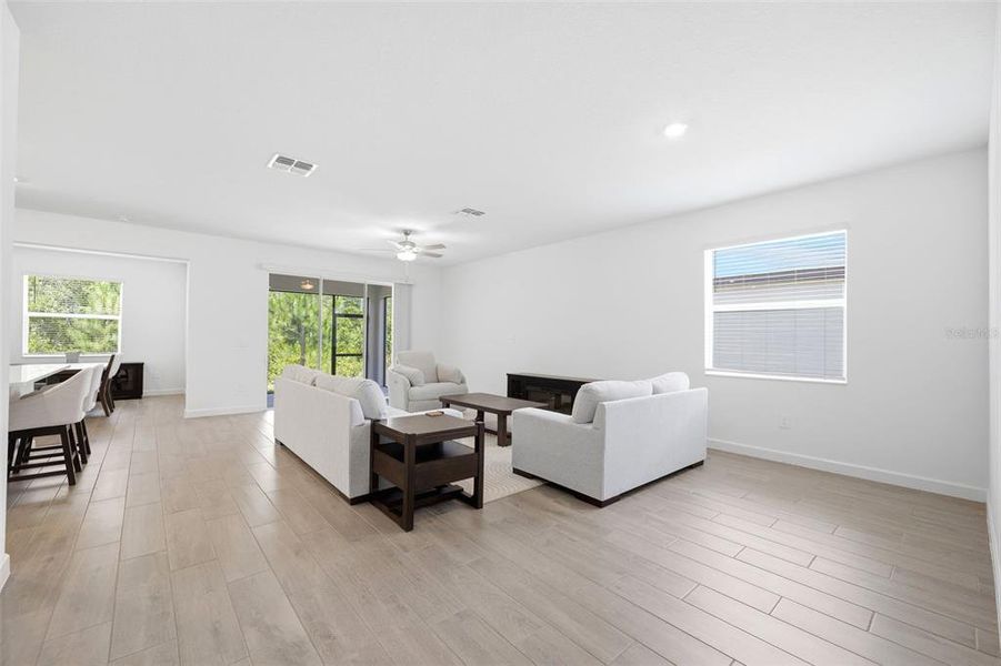 Furnished interior view inside a new home in Angeline Active Adult, Land O' Lakes (Image 14).